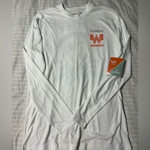 Whataburger Magellan Collab Fishing Shirt Long Sleeve Fish Gear mens size small
